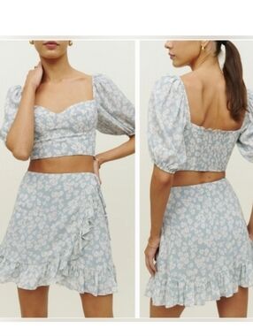 Reformation • Sinead Mini Wrap Skirt